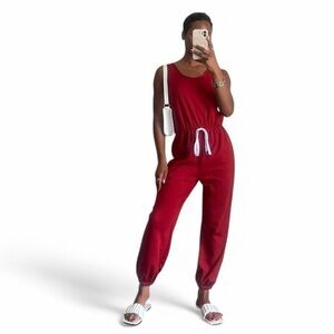 Women's Red Jumpsuit